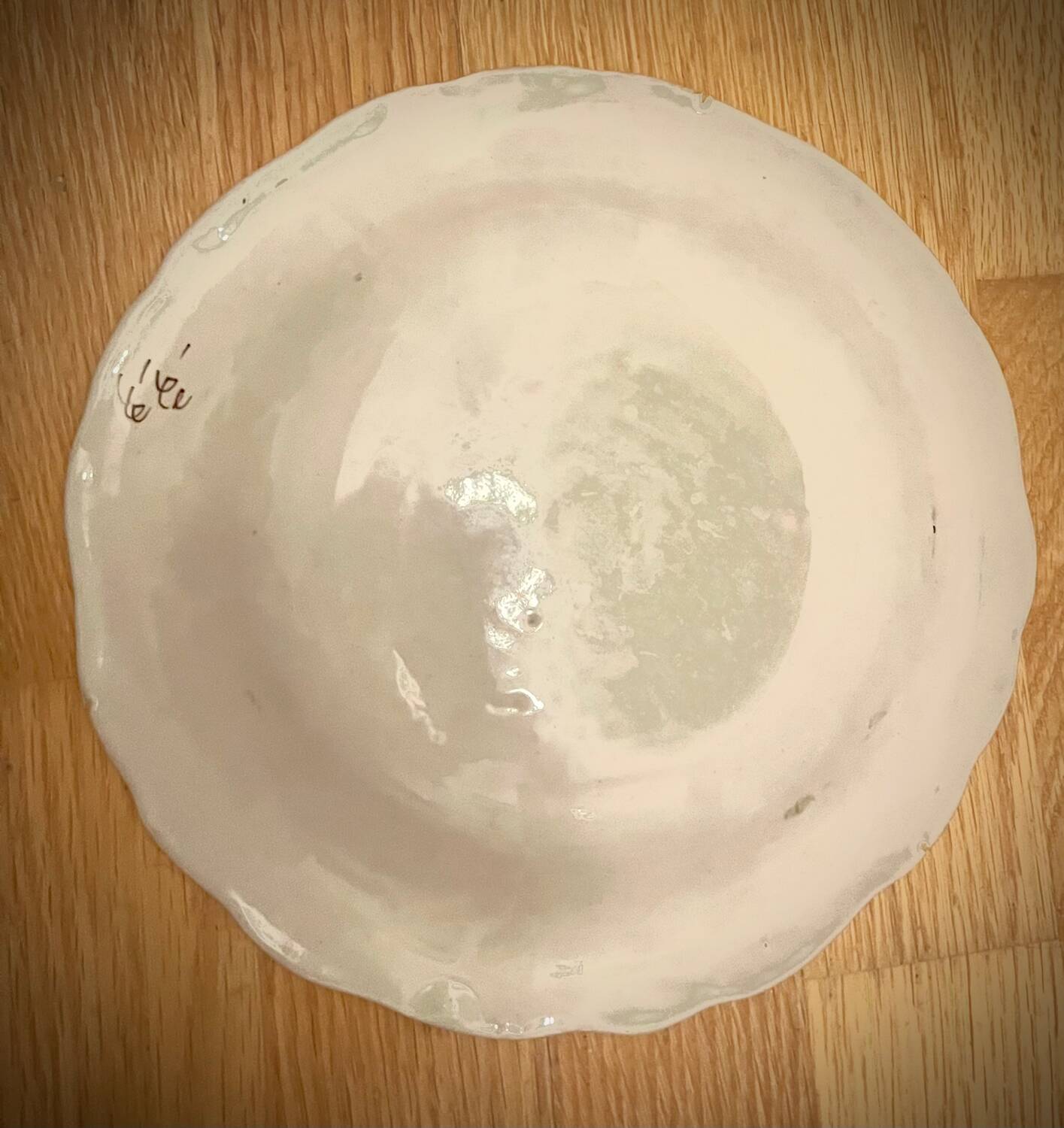 Set of 6 Earthenware Plates Martres Tolosane Moustiers Antique Tableware 19th Century
