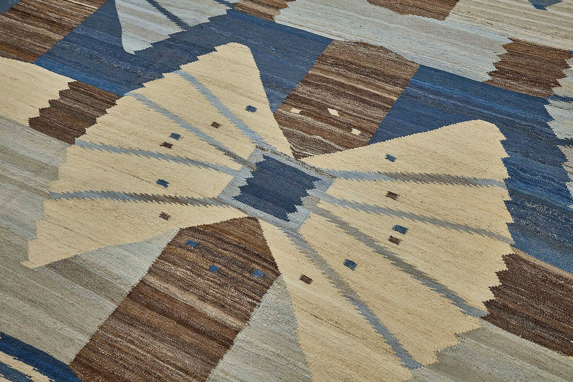 Contemporary Tribal Decorative Kilim 315 cm x 417 cm