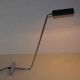 Lampe design italien années 80's chrome et acier
