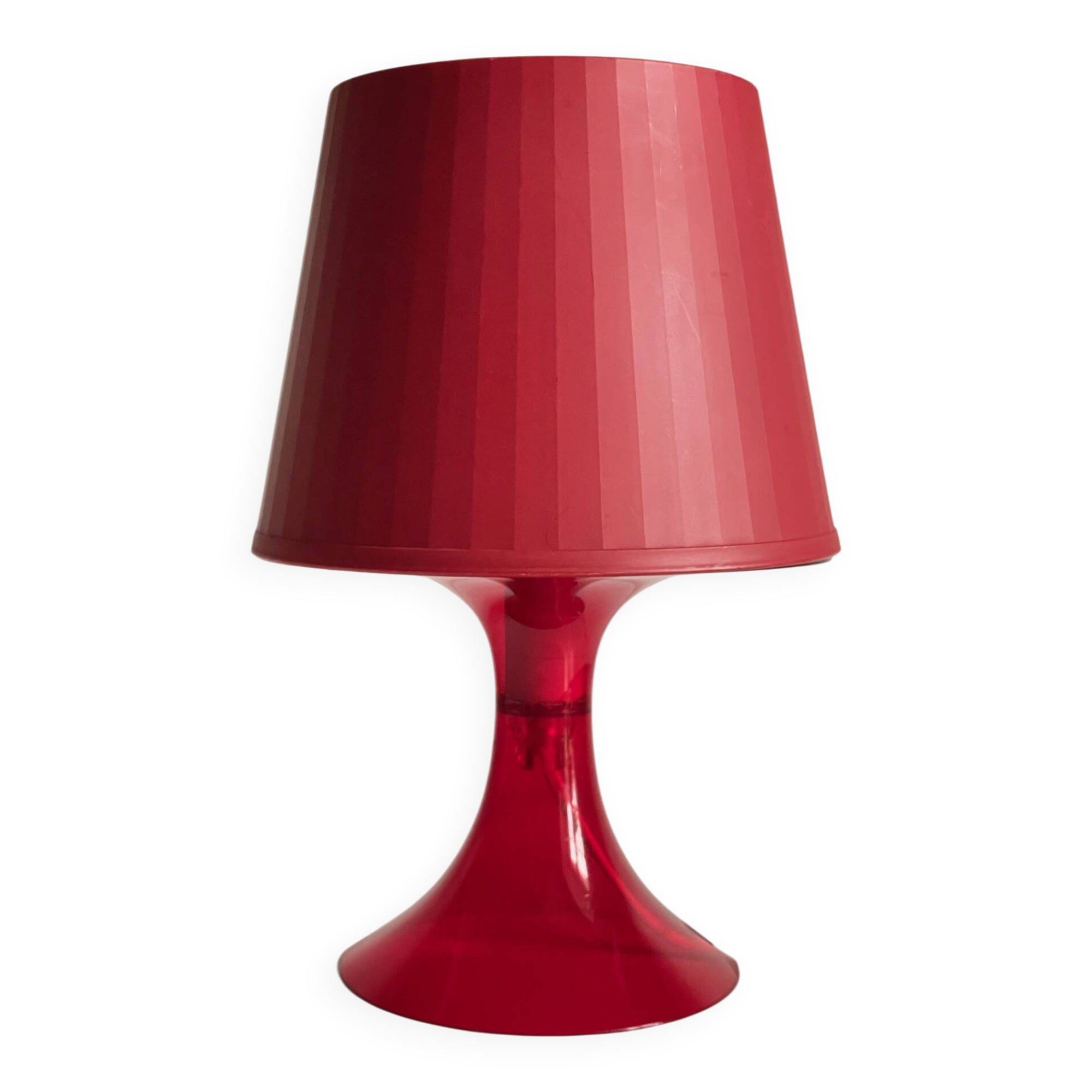 Red Vintage Ikea Lamp