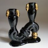 Pair of midcentury candlesticks