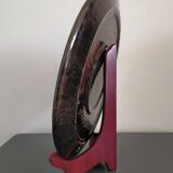 Vintage Dauphiné dish in glazed terracotta Gaetana Vines decor