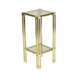 Italian Side Table Plant Table Design Hollywood Regency 70s