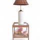 Midcentury Ceramic and Brass Table Lamp by Carstens Tönnieshof, 1960s