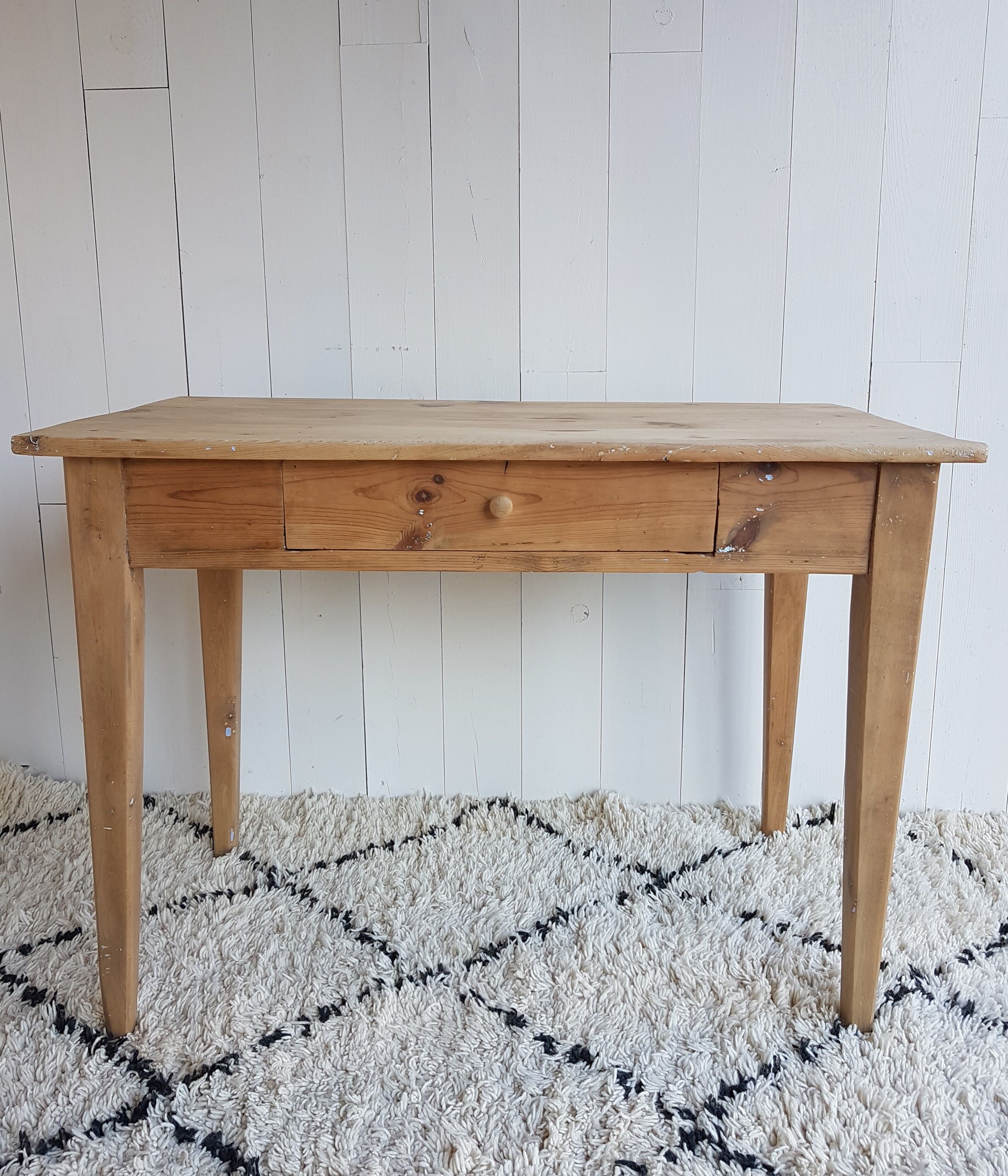 Renovated wooden table