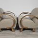 Chaises de salon Art Déco par Jindřich Halabala, années 1950, ensemble de 2