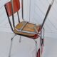 Paire de chaises en formica vintage