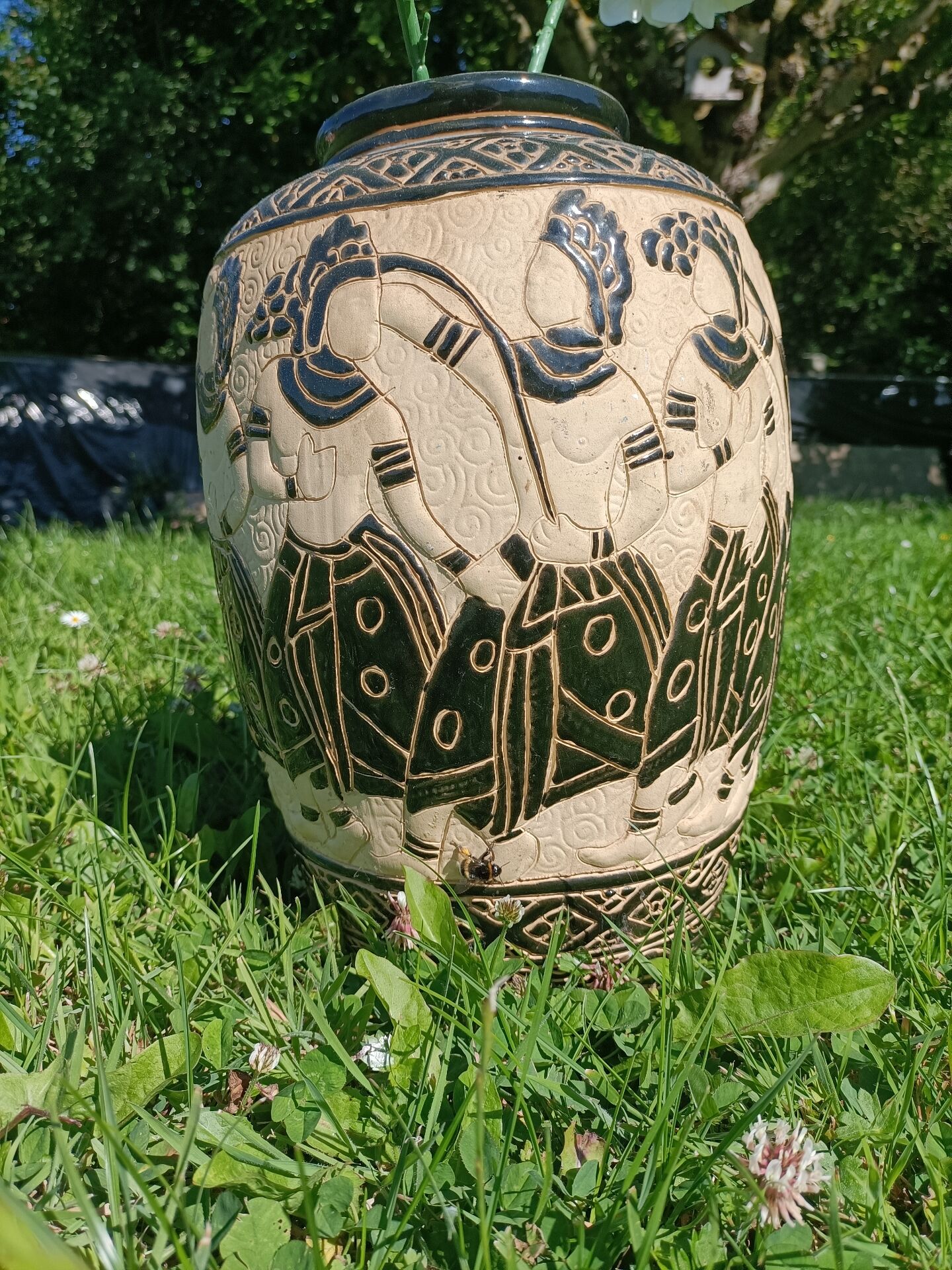 Ethnic vase