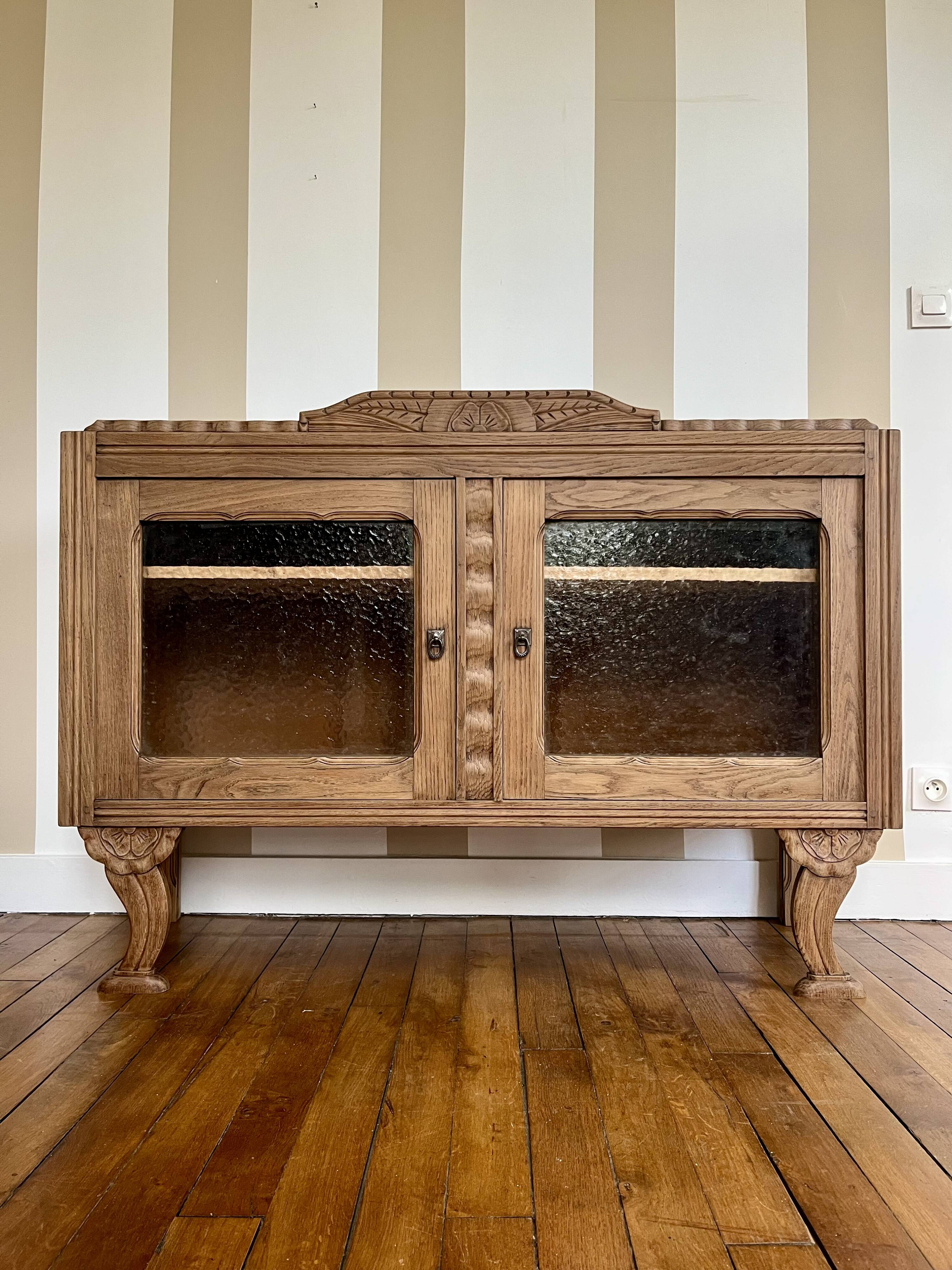 Restored Art Deco enfilade/buffet