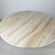 Travertine dining table design Jean-Charles Roche Bobois vintage 70s