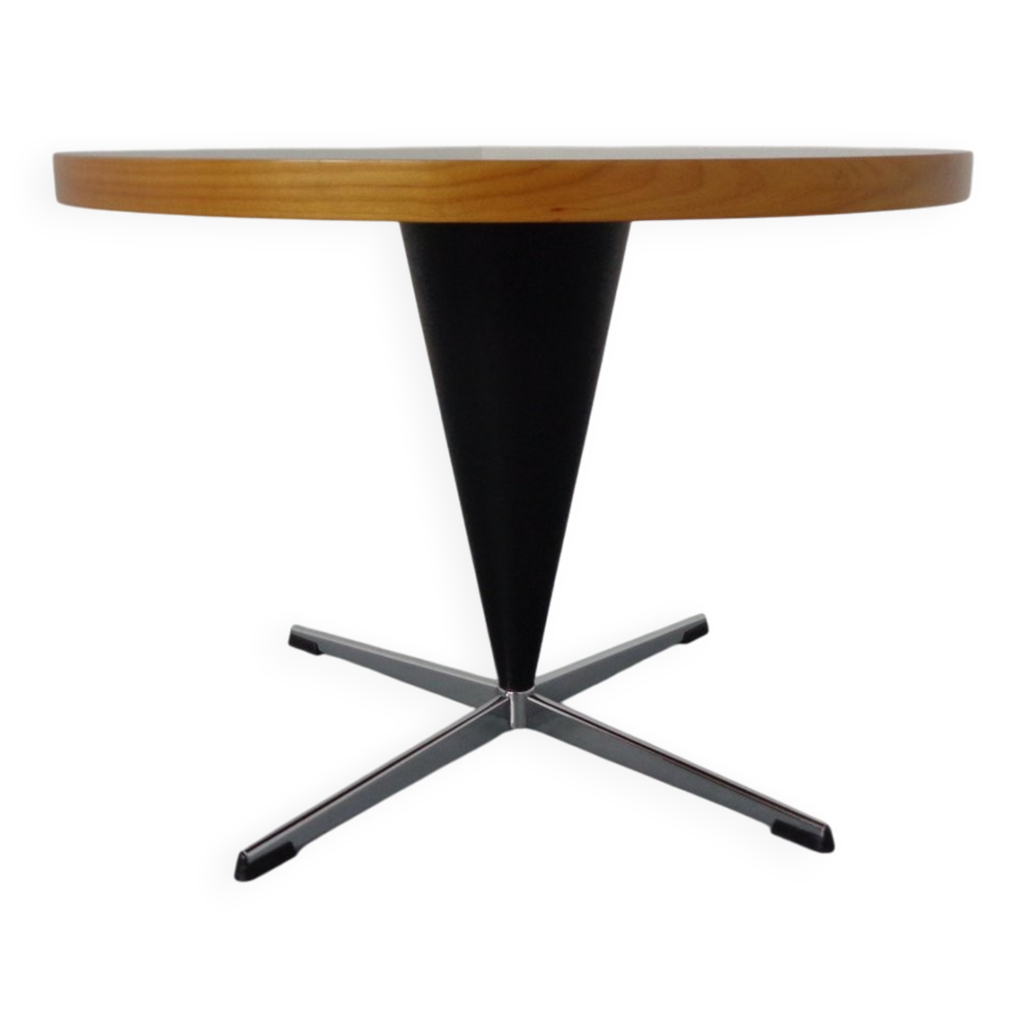Early Cone Table by Verner Panton for Plus-Linje, 1950s