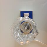 Bubbled glass bedside lamp by Helena Tynell 60/70