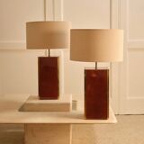 Saturn travertine table