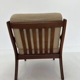 Vintage Danish Teak Lounge Chair, 1960s