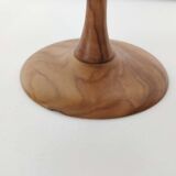 Trio of egg cup glasses and Scandinavian wooden cup