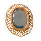 Rattan mirror