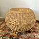 Pouf en rotin