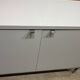 Enfilade Florence Knoll édition Knoll en bois blanc 4 portes