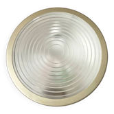 Plafonnier Vintage Holophane - Verre Lentille de fresnel - Style Industriel