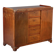 Antique mahogany commode with brass details, 4 drawers, 20th century.