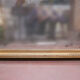 Miroir doré style Louis XVI