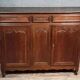 Buffet d'appui époque Louis XV en chêne massif région Haut Marnais
