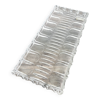 Antique crystal dish