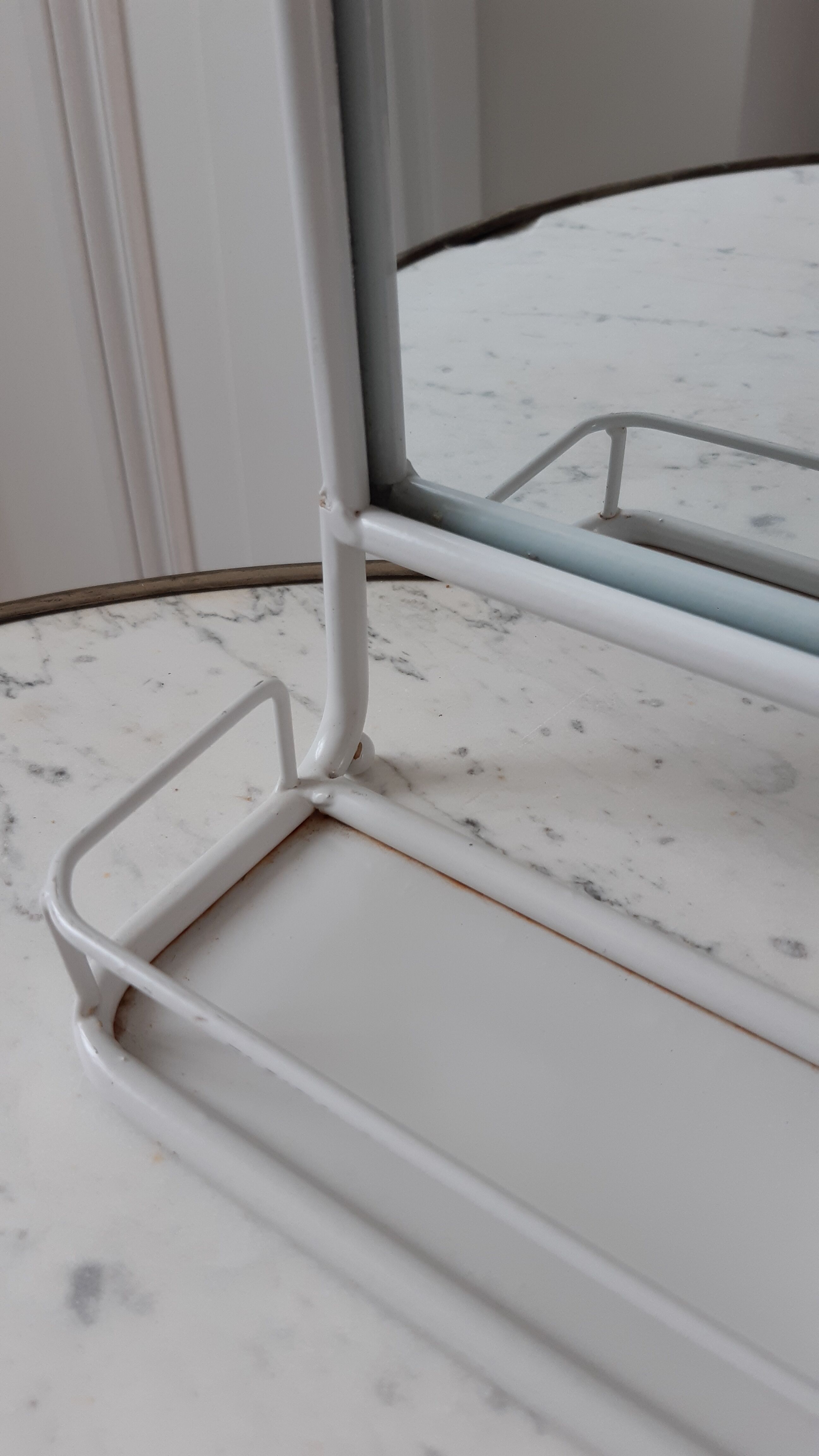 Bathroom mirror tablet 70s, 25x36 cm