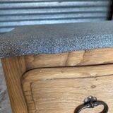 Commode effet granite