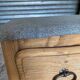Granite effect chest of drawers