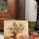 Watercolor bouquet lilac vintage