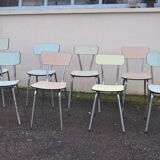 Set of Formica chairs