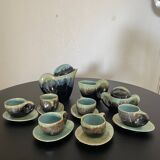 Vallauris ceramic coffee service from the 60s