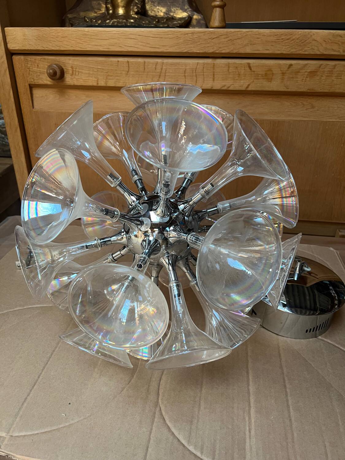 Vintage Sputnik Chandelier