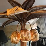 Palm handcrafted lamppost