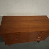 Scandinavian teak chest of drawers, 1960s design