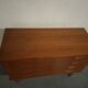 COMMODE SCANDINAVE EN TECK DESIGN  ANNEES 60'S