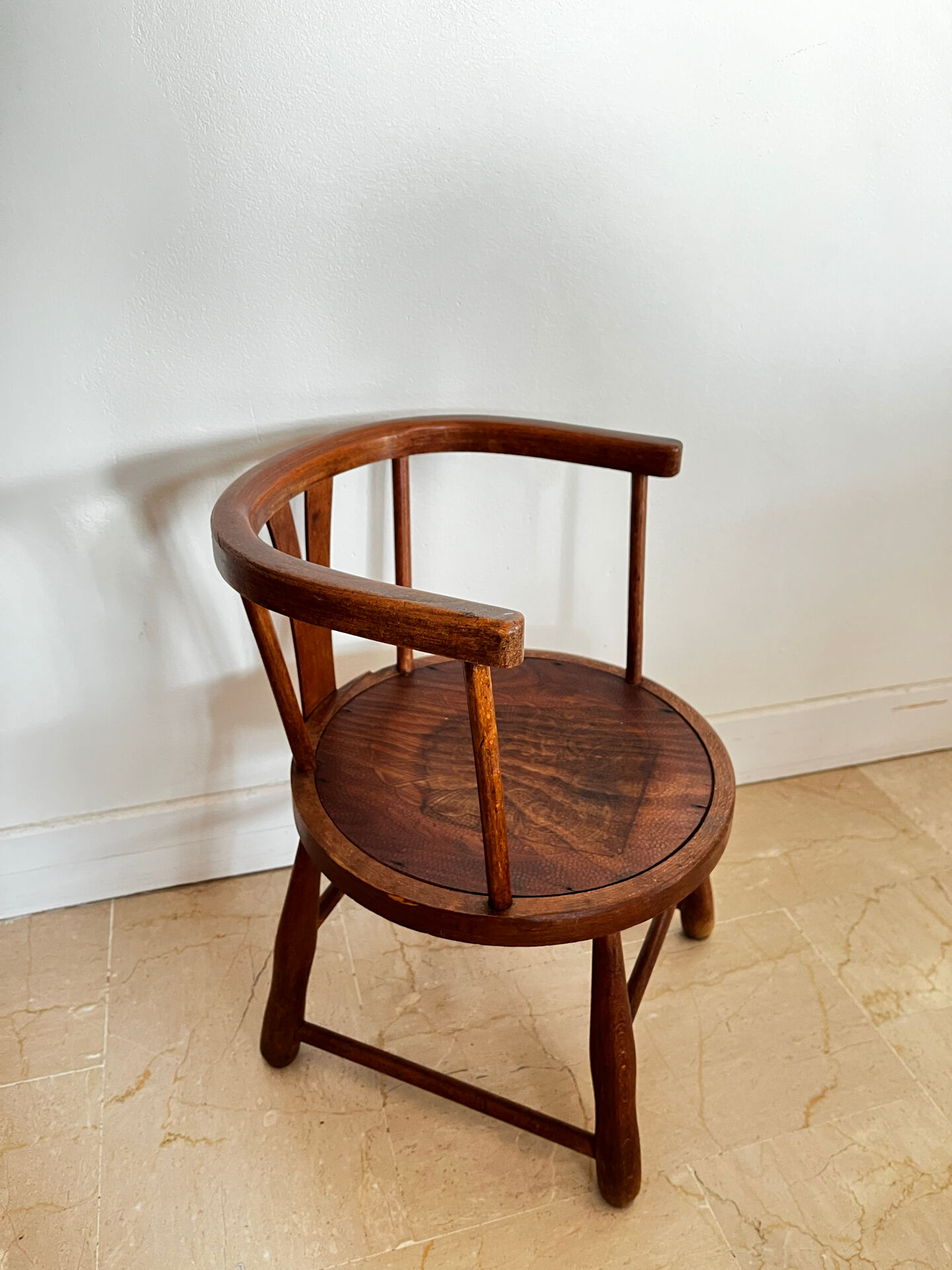 Child's chair, turned wood