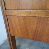 Vintage storage cabinet from the 60s, walnut.