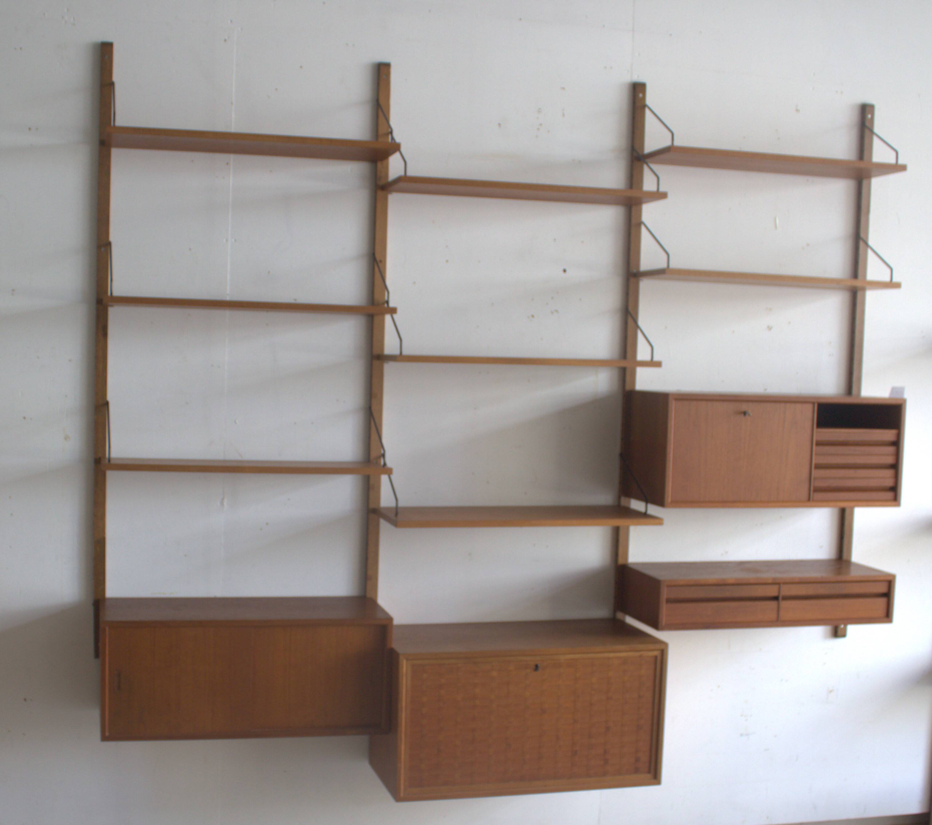 Wall unit by Poul Cadovius, Denmark, 1960s