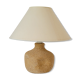 Reconstituted stone bedside lamp