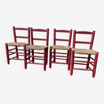 Lot de 4 chaises