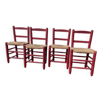 Lot de 4 chaises