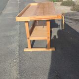 Solid beech workbench