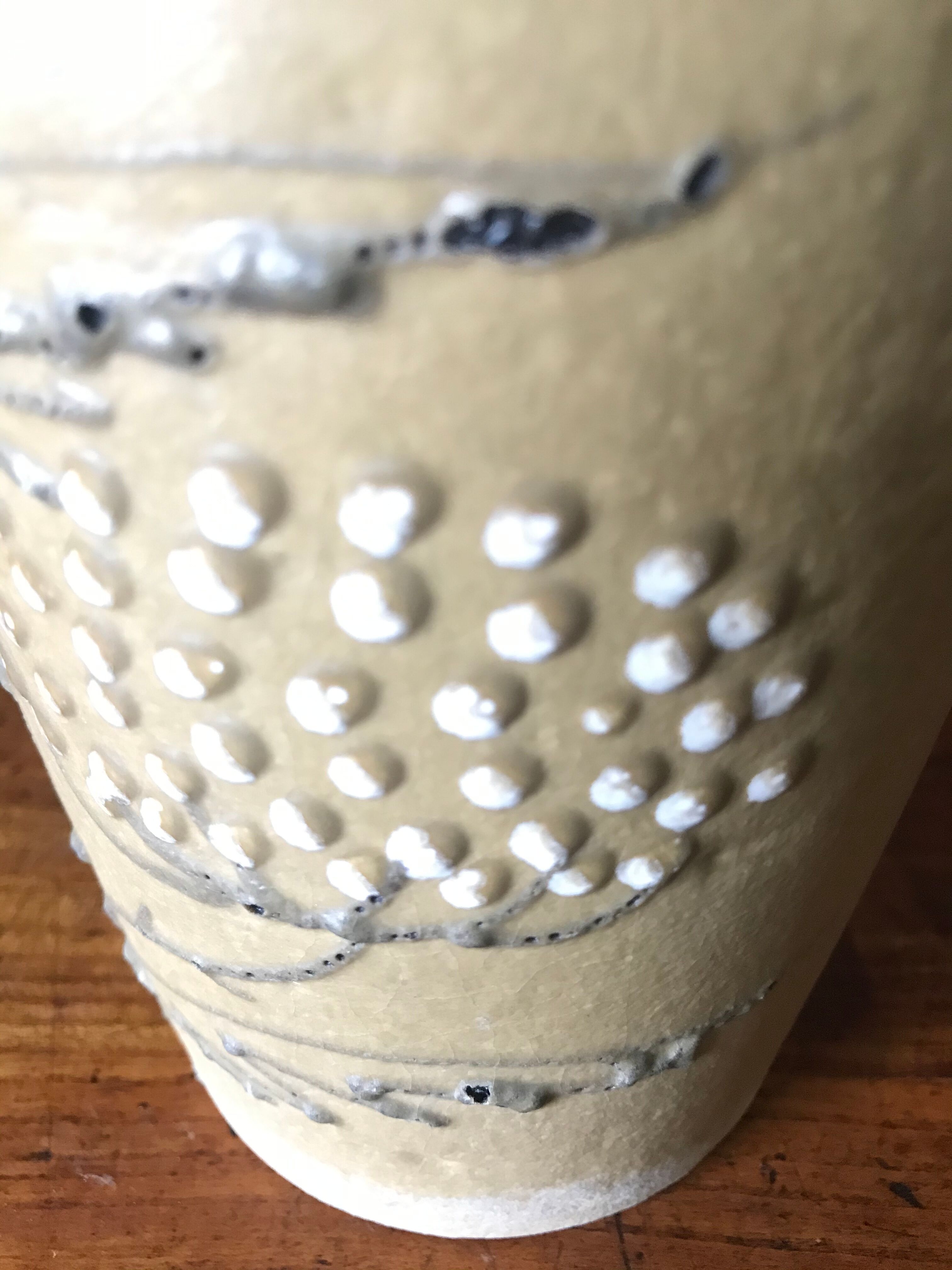 Vintage Austria sandstone vase