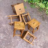Set of 6 stools