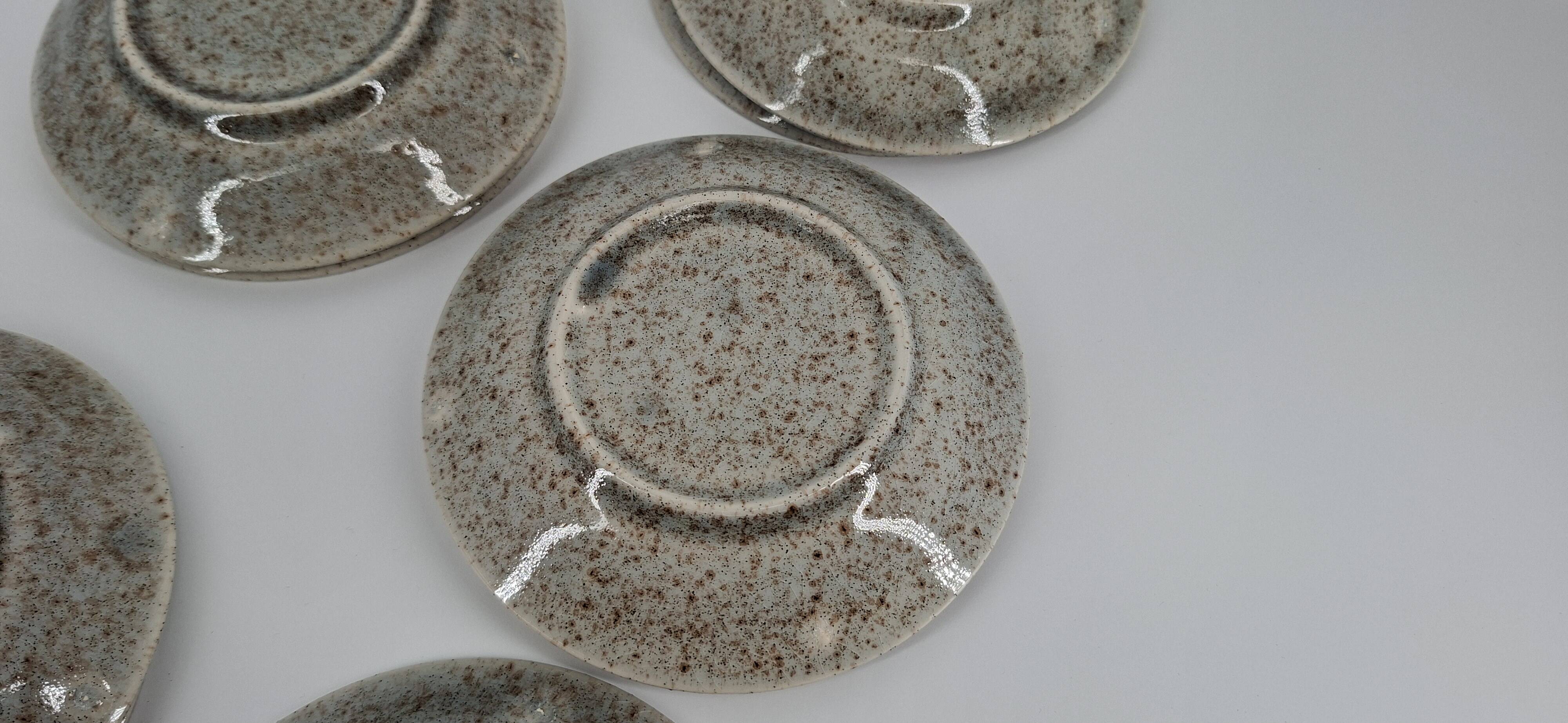 Vintage earthenware coffee set - 1960s-70s