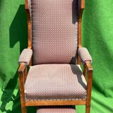Art nouveau or arts and crafts  wingback chair