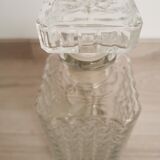 Carafe à whisky ancienne taillée