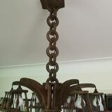 Lustre en bois